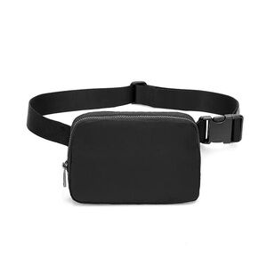 Black Men's Waist Bag Belt Pack